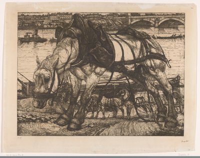 Beast of Work (původní název na objektu) The Hitch (původní název série na objektu) od Pieter Dupont (signed by artist)