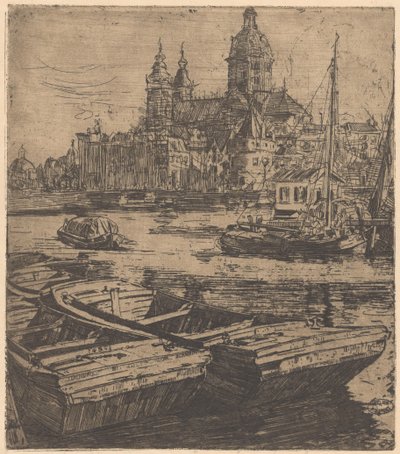 Bazilika svatého Mikuláše v Amsterdamu od Pieter Dupont
