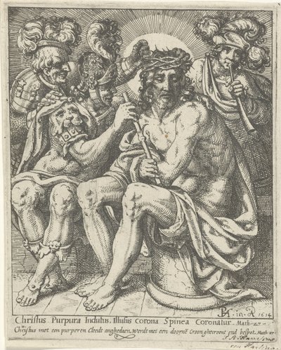 Kristus s trnovou korunou od Pieter Feddes van Harlingen