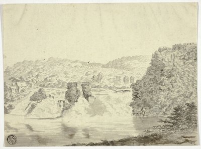 Vodopád Rhôny u Schafhausenu od Pieter Gaal