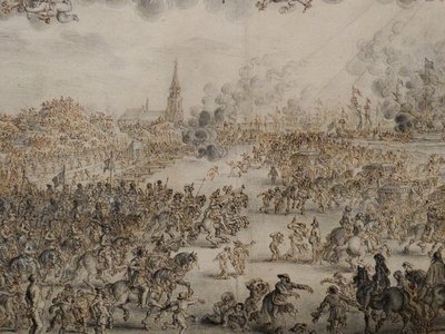 Odchod Karla II ze Scheveningenu od Pieter Hendricksz Schut
