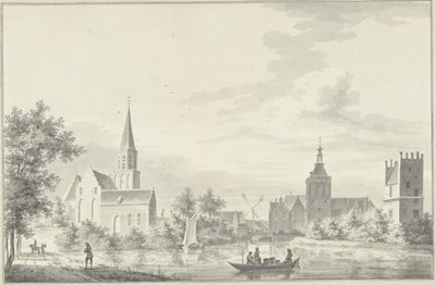 Pohled na Culemborg od Pieter Jan van Liender