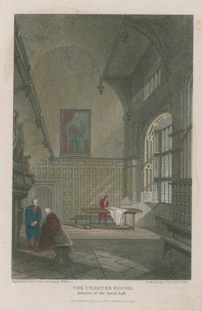 Interiér Velké síně od Pieter Jansz. Quast