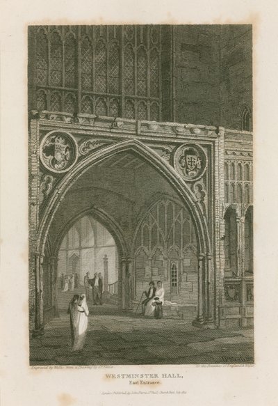 Westminster Hall od Pieter Jansz. Quast