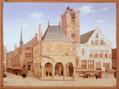 Stará radnice v Amsterdamu od Pietera Saenredama, Nizozemsko od Pieter Jansz Saenredam