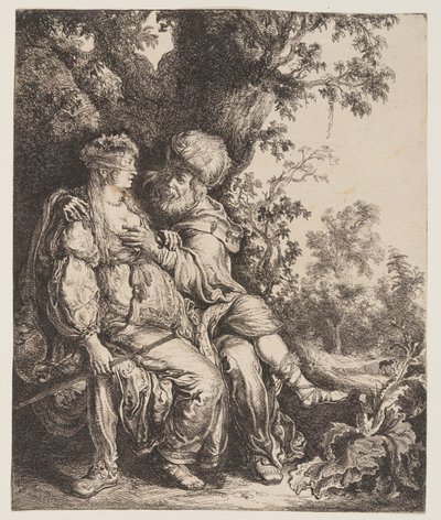 Juda a Támar od Pieter Lastman