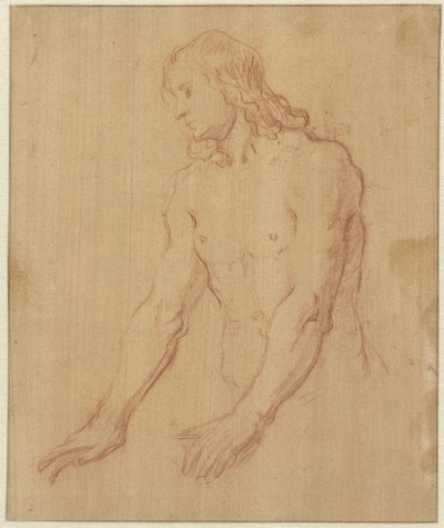Nahý Mladý Muž, Poloviční Délka od Pieter Lastman