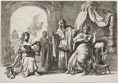 Sophonisba přijímá otrávený pohár od Pieter Lastman