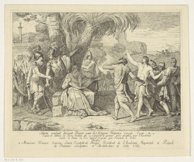 Pokud ne voor Priamus gebracht od Pieter Matthias Godyn