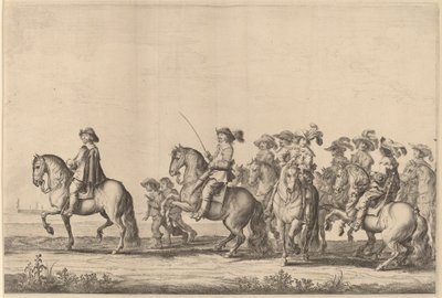 Vstup Marie de Medici do Amsterdamu [deska 2 z 6] od Pieter Nolpe