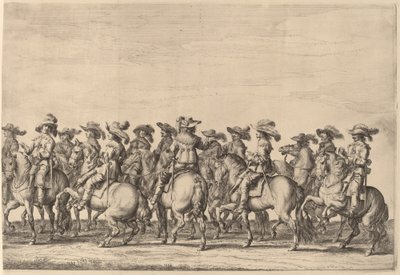 Vjezd Marie de Medici do Amsterdamu [deska 3 z 6] od Pieter Nolpe