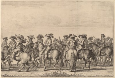 Vjezd Marie de Medici do Amsterdamu [deska 4 z 6] od Pieter Nolpe