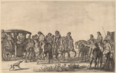 Vjezd Marie de Medici do Amsterdamu [deska 6 z 6] od Pieter Nolpe