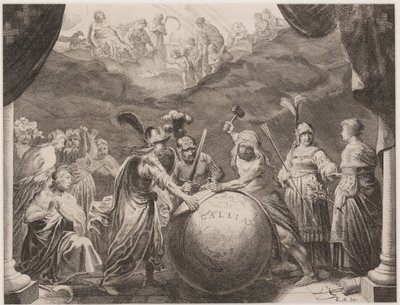Hercules obnovuje Gallii od Pieter Nolpe
