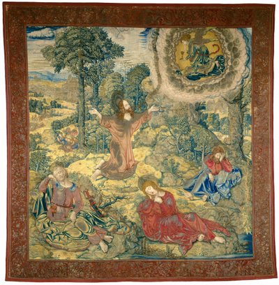 Getsemanská zahrada od Pieter Pannemaker I after Bernard van Orley