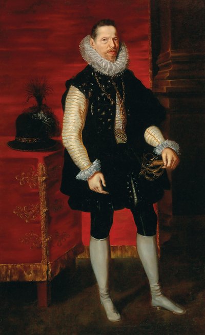 Portrét Alberta VII., rakouského arcivévody 1559-1621. od Pieter Paul Rubens