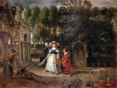 Rubens a Helene Fourmentovi v zahradě, asi 1631. od Peter Paul Rubens