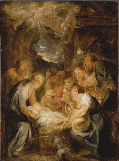 Klanění pastýřů, 1615-1616. od Pieter Paul Rubens