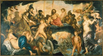 Rada bohů. od Pieter Paul Rubens