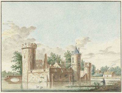 Hrad Aalst v Bommelerwaardu od Pieter Remmers