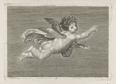 Ukazovací putto od Pieter Romans