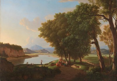 Aqua Cetosa poblíž Říma od Pieter Rudolph Kleijn