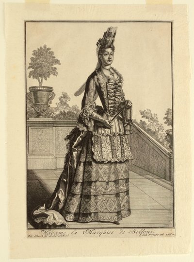 Madame markýza de Belfons od Pieter Schenk