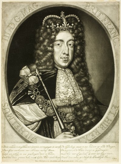 William III, král Anglie od Pieter Schenk