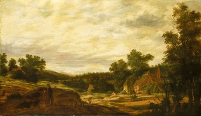 Kopcovitá krajina od Pieter Stalpaert