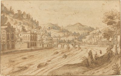 výhled na řeku od Pieter Stevens
