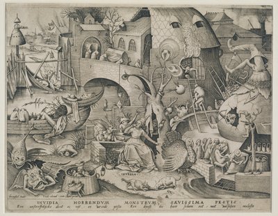 Závist od Pieter Bruegel the Elder