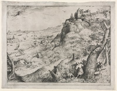 Hon na králíka od Pieter The Elder Brueghel