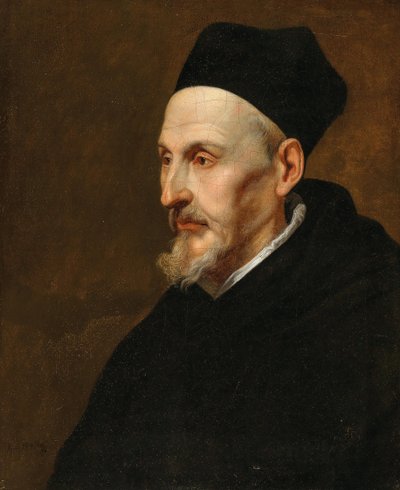 Portrét Anthonia Triest 1576-1657, biskup z Brugg a Gentu, 1650. od Pieter Thijs