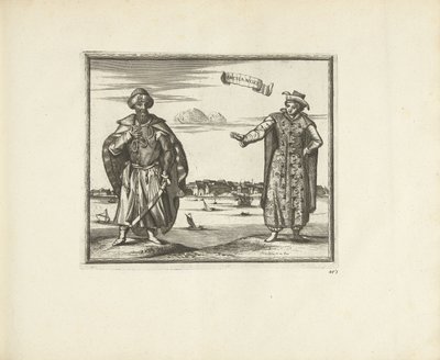Obyvatelé Archangelska, 1726 od Pieter Van der Aa