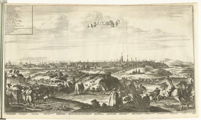 Pohled na Moskvu, 1726 od Pieter Van der Aa