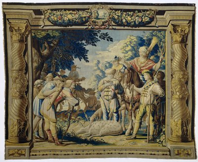 Smrt jelena zasvěcená Artemis Historie Ifigenie a Oresta (název série) od Pieter de Cracht