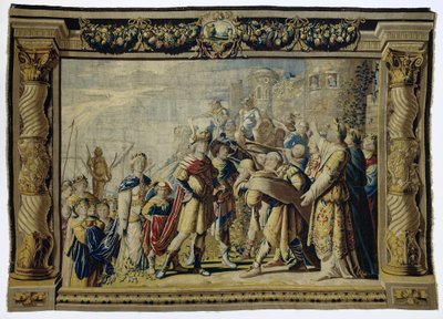 Návrat Oresta a Ifigenie v Aulis Historie Ifigenie a Oresta (název série) od Pieter de Cracht
