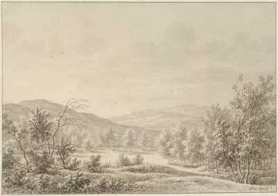 kopcovitá krajina od Pieter de Goeje
