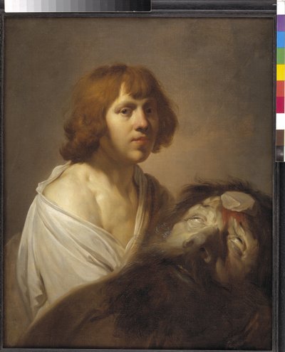 David s hlavou Goliáše od Pieter de Grebber