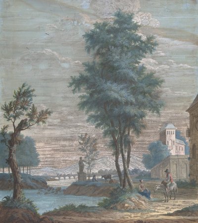 Italská krajina, 1769. od Pieter de Groot