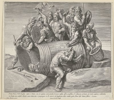 Standvastigheid van Marcus Atilius Regulus od Pieter de Jode (I)