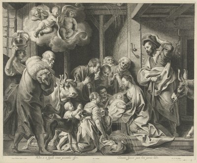 Klanění pastýřů od Pieter de Jode (II)
