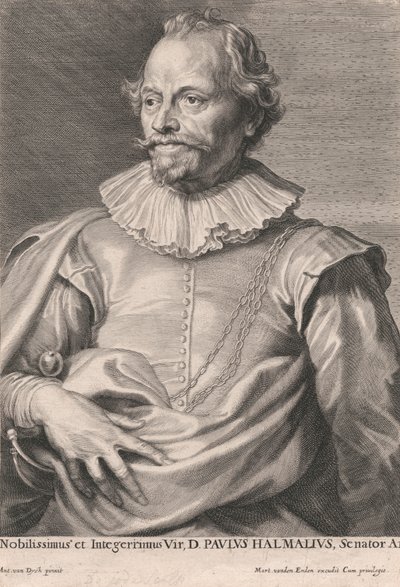 Nejvznešenější a nejčestnější muž, D. Paulus Halmalius, senátor Ant. od Pieter de Jode
