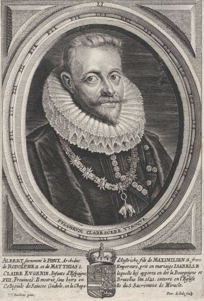 Portrét Alberta VII., rakouského arcivévody, ca. 1650. od Pieter de Jode II