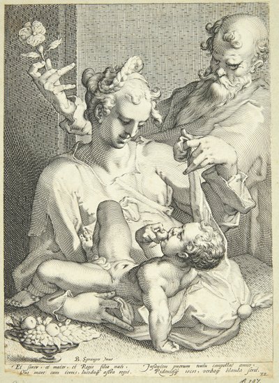 Svatá rodina od Pieter de Jode I