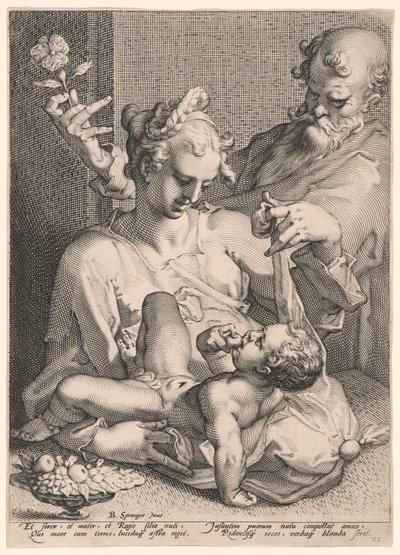 Svatá rodina od Pieter de Jode I