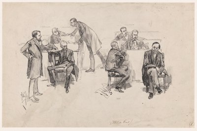 Sněmovna reprezentantů během debaty o ústavní reformě v roce 1887 od Pieter de Josselin
