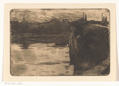 Most St Servaas v Maastrichtu Most přes řeku ve městě od Pieter de Josselin