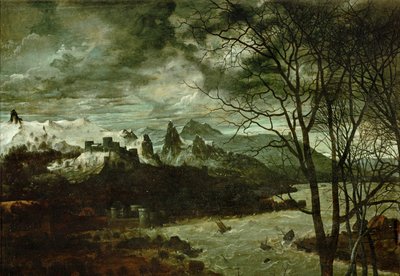 Temný den (obraz) od Pieter the Elder Bruegel