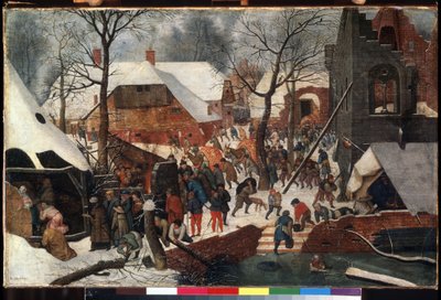 Klanění tří králů od Pieter the Younger Brueghel